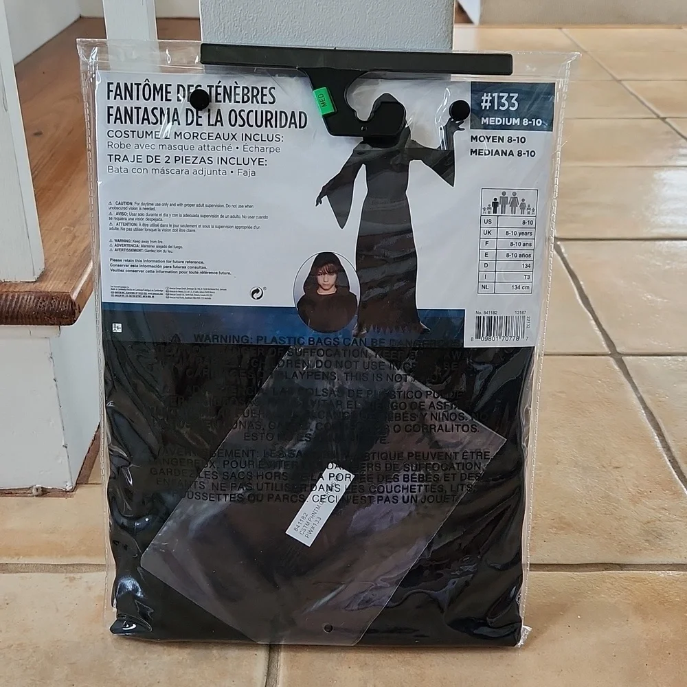 Phantom Of Darkness Halloween Costume, Medium
